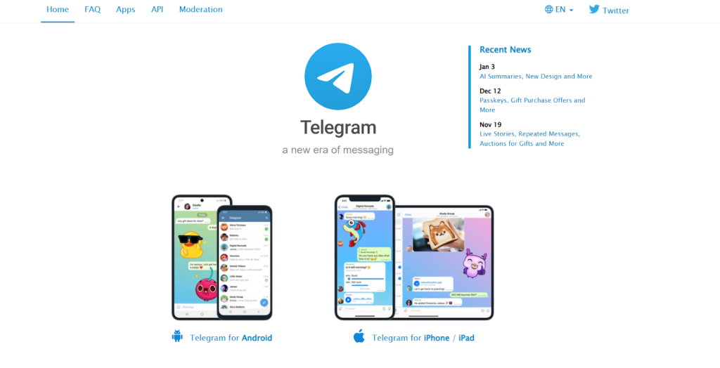 Telegram as the best instant messaging platfrom