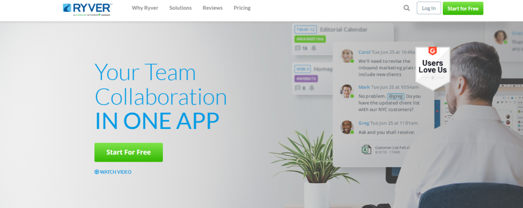 Ryver as the best instant messaging platform