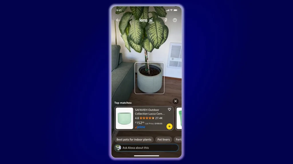 Amazon lens live 
