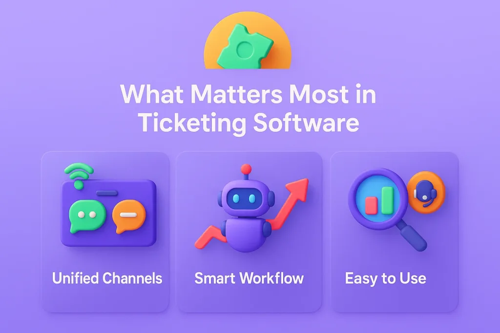 Things to consider for choosing the best ticketing system for small business