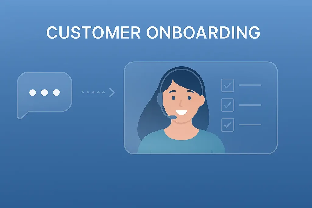 customer onboarding with live chat