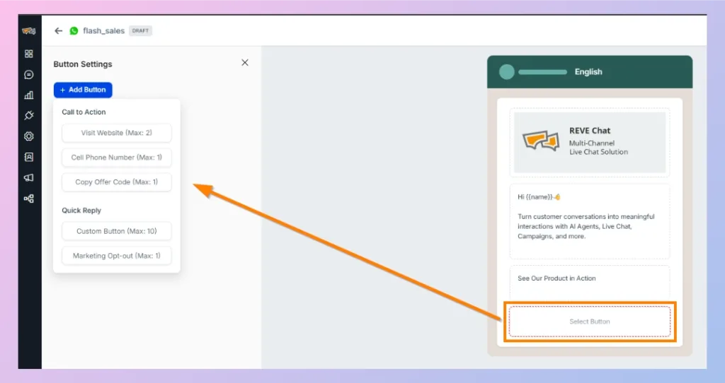 Add Campaign Buttons