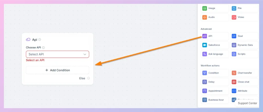 Advanced- API Connection