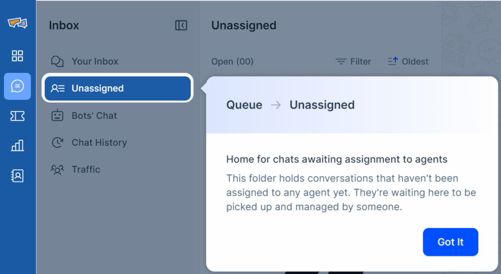Folder renamed from 'Queued' to 'Unassigned'