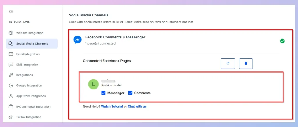 Complete business connection