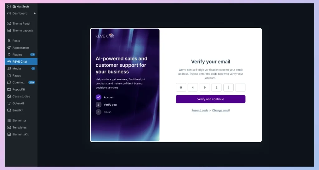 Verify Your Email