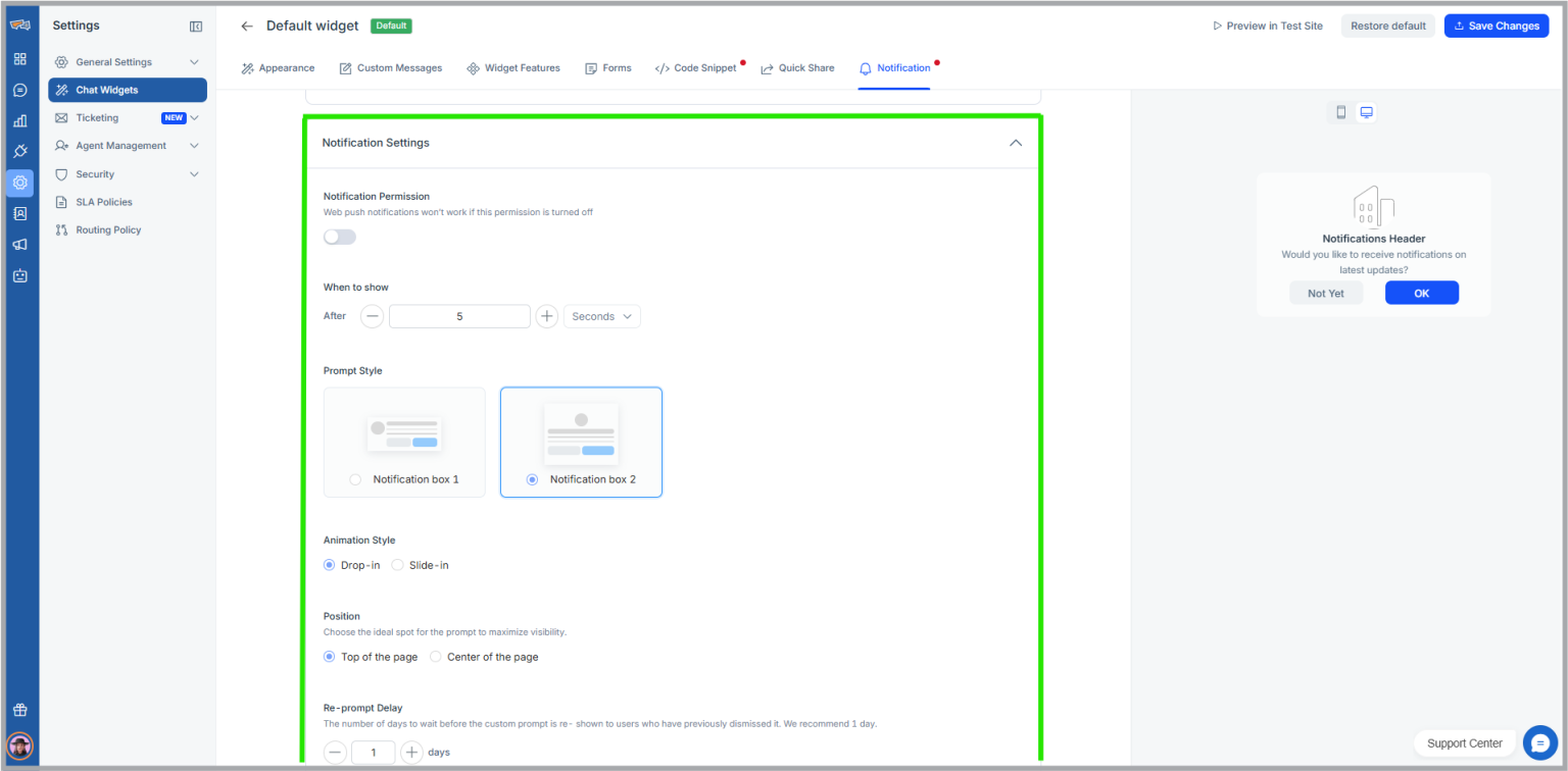 Web Push Setup Guide | REVE Chat