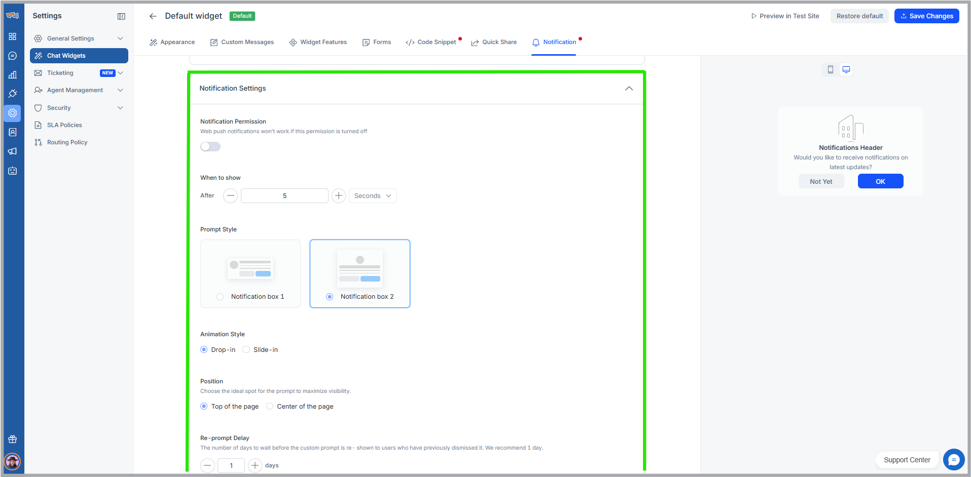 Web Push Setup Guide | REVE Chat