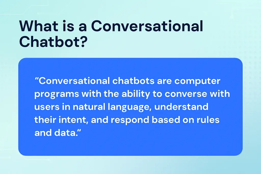 What is a Conversational Chatbot