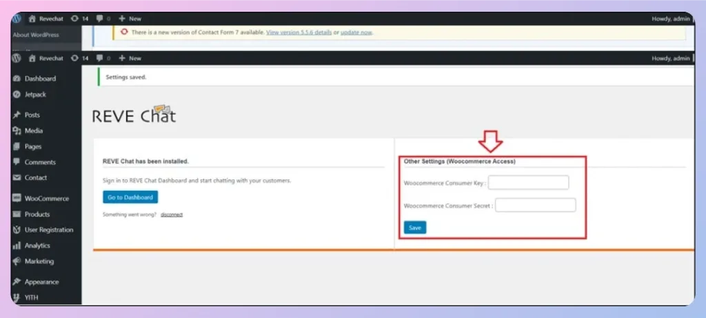 Enable REVE Chat on Your WooCommerce Store