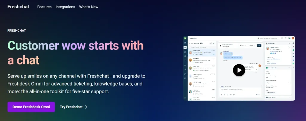 Freshdesk (Freshchat)