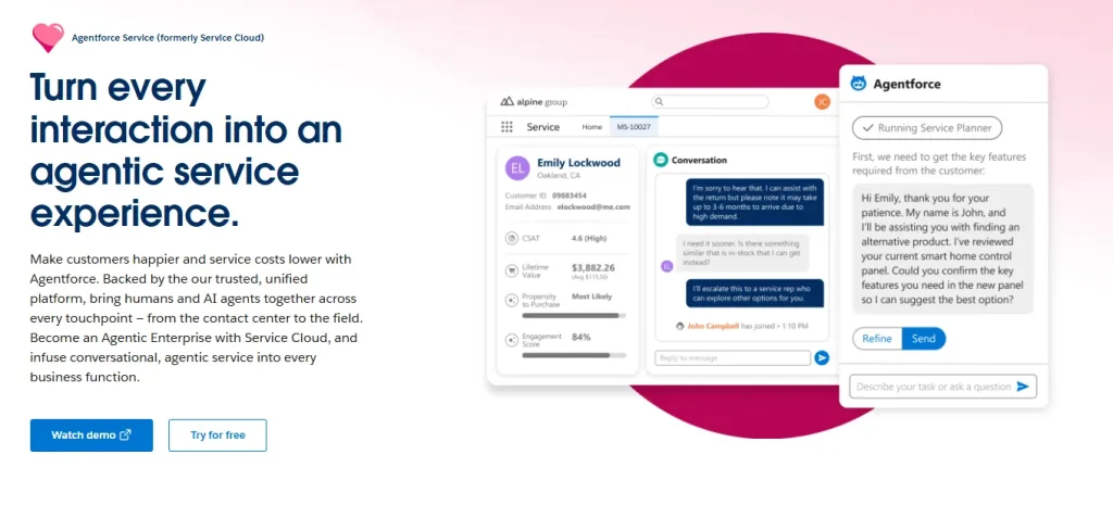 Salesforce Service Cloud