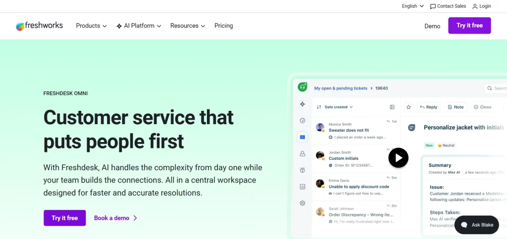 Freshdesk