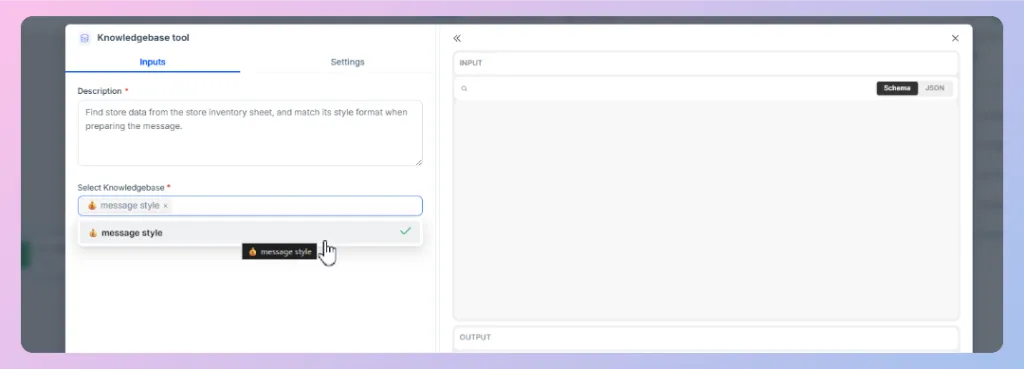 Adding knowledge base of Wize AI
