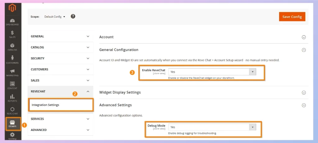 configure magento