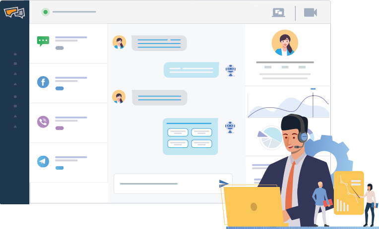 onboarding with live chat website plugin
