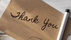 Thank your customers