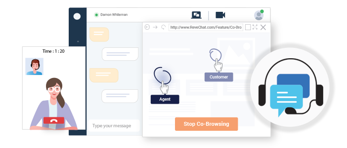 co-browsing - web chat for customer engagement