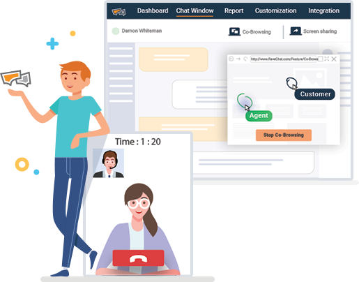 Live Chat Alternative with Co-browsing, Video Chat & Live Chat